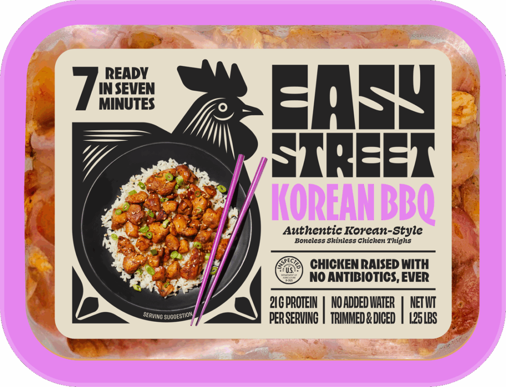 Easy Street Korean BBQ Chicken Pack